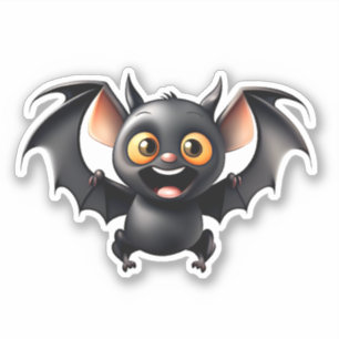 Cute black Bat custom cut vinyl