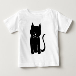 Cute Black Cat Baby T-Shirt