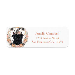 Cute Black Cat Halloween 