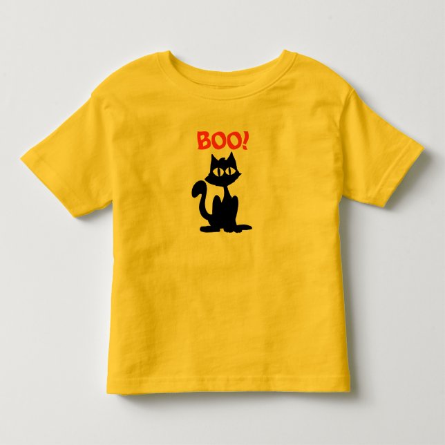 Cute Black Cat Shirt (Front)