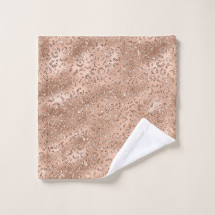 Cute Black Cheetah Leopard Motif d'impression