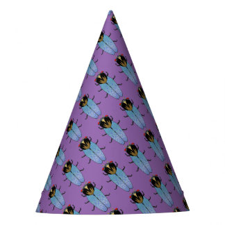 Cute Black Cicada Party Hat