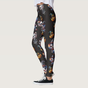 Cute Black Halloween Leggings