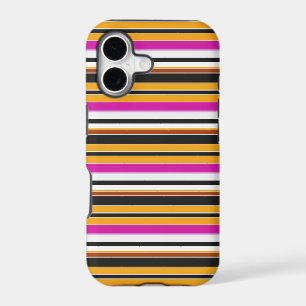 Cute black orange stripes