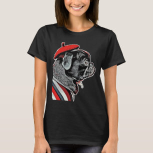 Cute Black Pug Classic T-Shirt 69