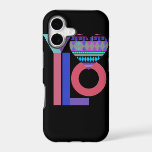 Cute Black Tribal YOLO iPhone 5 Case