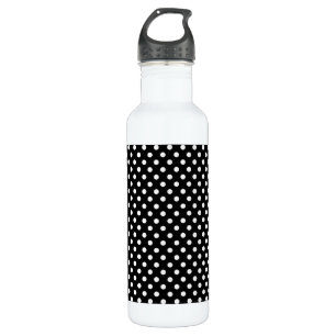 Cute Black & White Polka Dots Seamless Pattern 710 Ml Water Bottle