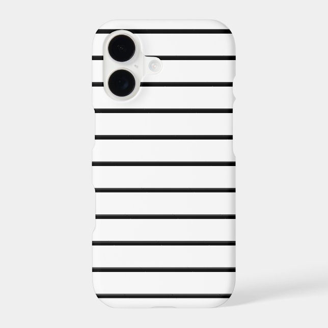 Cute black white stripes (Back)