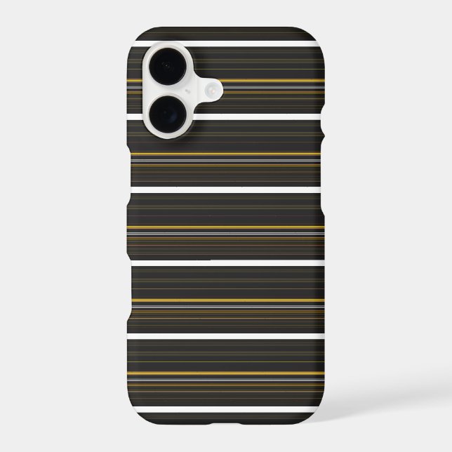 Cute black yellow stripes (Back)
