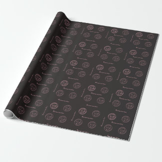 Cute Blackpink Business Logo with company name Wrapping Paper