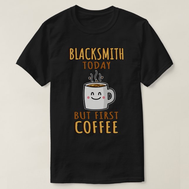 Cute Blacksmithing T-Shirt (Design Front)
