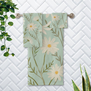 Cute Blanc Fleur Fleur Fleur Floral Pastel