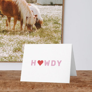 Cute Blank Greeting Card