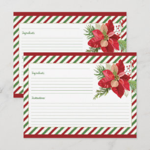 Cute Blank Recipe Card