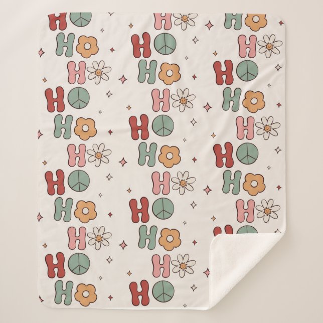 cute blanket hoho chrismas holiday (Front)