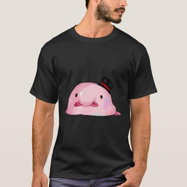 Cute Blob Fish L Love Blobfish Cute Blobfish T-Shirt (Front)
