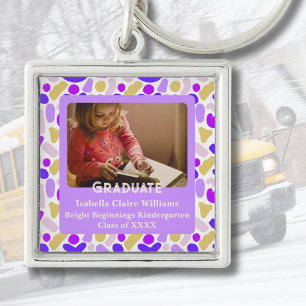 Cute Blobs Graduation Gifts for Kindergarteners Keychain