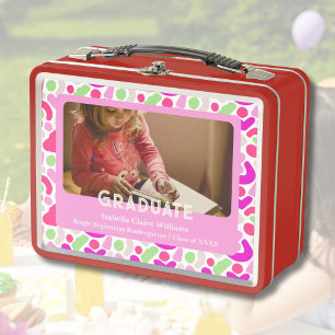 Cute Blobs Graduation Gifts for Kindergarteners Metal Lunch Box