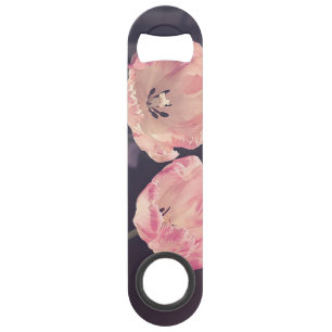 Cute Blooming Tulips -Personalized Bar Key
