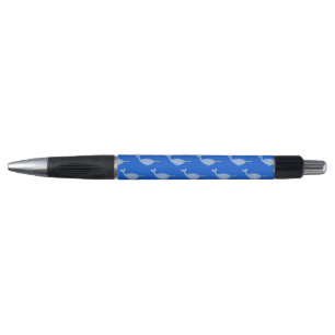 Cute Blue Baby Boy Narwhal Patterned Pen