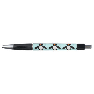 Cute Blue Baby Boy Penguin Stylo