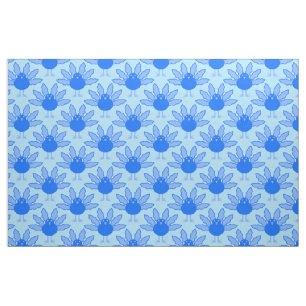 Cute Blue Baby Boy Thanksgiving Turkey Fabric