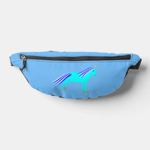 Cute Blue Baby Boy Unicorn Fanny Pack