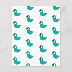 Cute blue bird