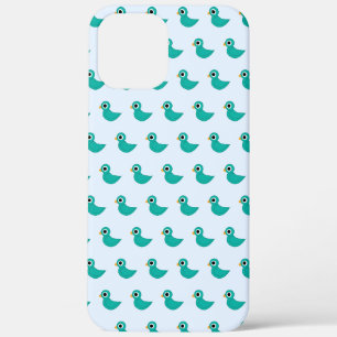 Cute blue bird iPhone 12 pro max case