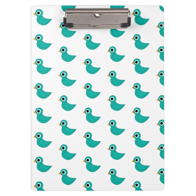 Cute blue bird clipboard (Front)