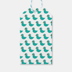 Cute blue bird gift tags