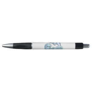 Cute blue dolphin pen