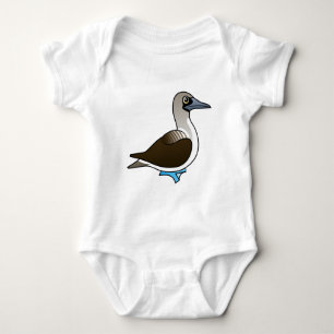 Cute Blue-footed Booby Baby Bodysuit