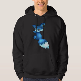 Cute Blue Fox,   Animals Hoodie