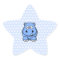Cute Blue Hippo