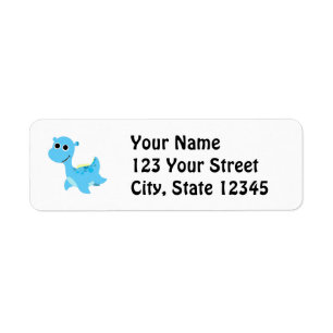 Cute Blue Nessie