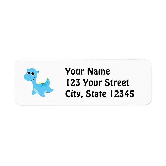 Cute Blue Nessie (Front)
