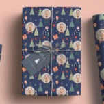 Cute Blue Photo Fun Christmas Wrapping Paper<br><div class="desc">Add a playful touch to your gifts with our Personalized Cute Blue Photo Fun Christmas Wrapping Paper. Perfect for anyone looking for christmas wrapping ideas, this christmas wrapping paper offers a creative way to wrap gifts. Explore fun christmas wrapping ideas with a unique photo twist, ideal for christmas present wrapping....</div>