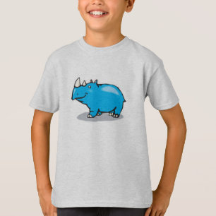 cute blue rhino T-Shirt
