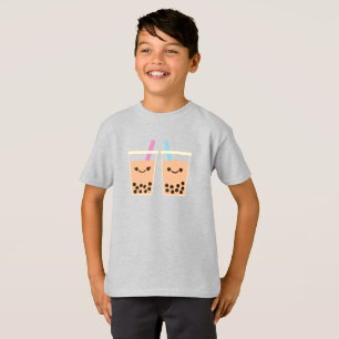 Cute Boba Bubble Tea Love T-Shirt