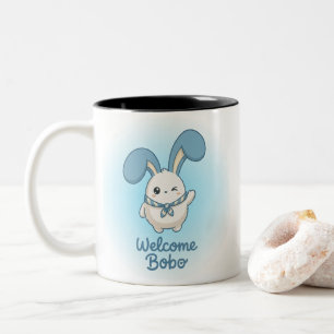Cute Bobo Bunny Personalized Mug - Kawaii Aestheti