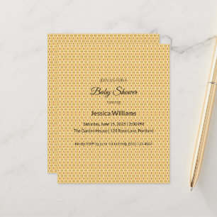 Cute Boho Baby Shower Gender Neutral, Customizable