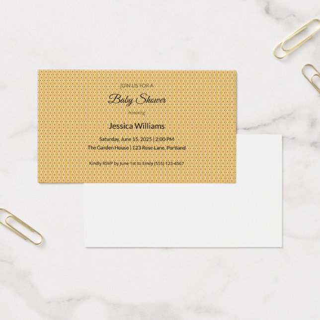 Cute Boho Baby Shower Gender Neutral, Customizable (Office)