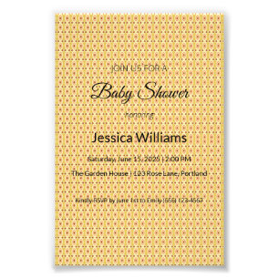 Cute Boho Baby Shower Gender Neutral, Customizable Photo Print