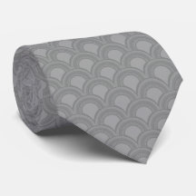 Cute Boho Fan Pattern Neck Tie