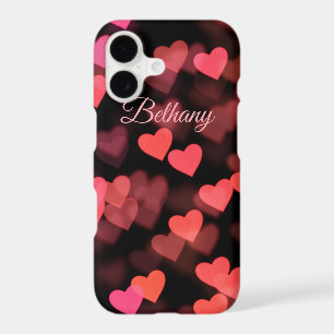Cute Bokeh Amour Cœurs Rêveur Personnalisé
