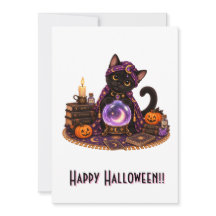 Cute Bombay Cat Fortune Teller Halloween