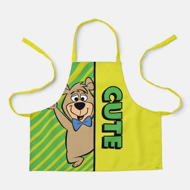 Cute Boo-Boo Bear Apron (Front)