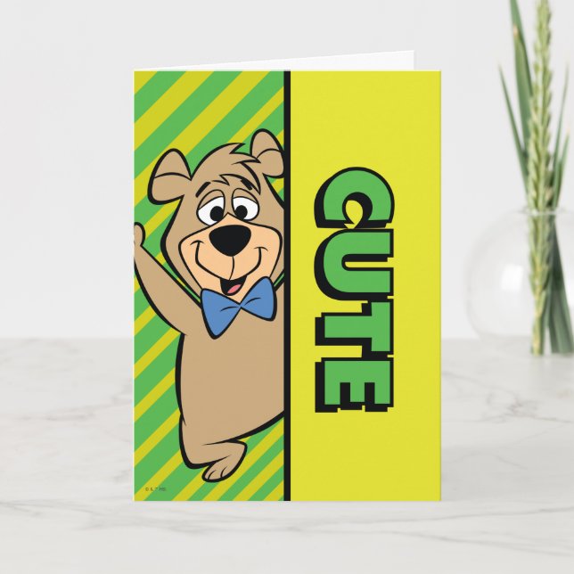 Cute Boo-Boo Bear Card (Front)