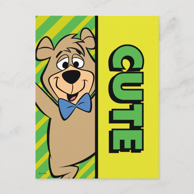 Cute Boo-Boo Bear Postcard (Front)